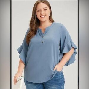 NWT Plus Bloomchic Blouse size 26